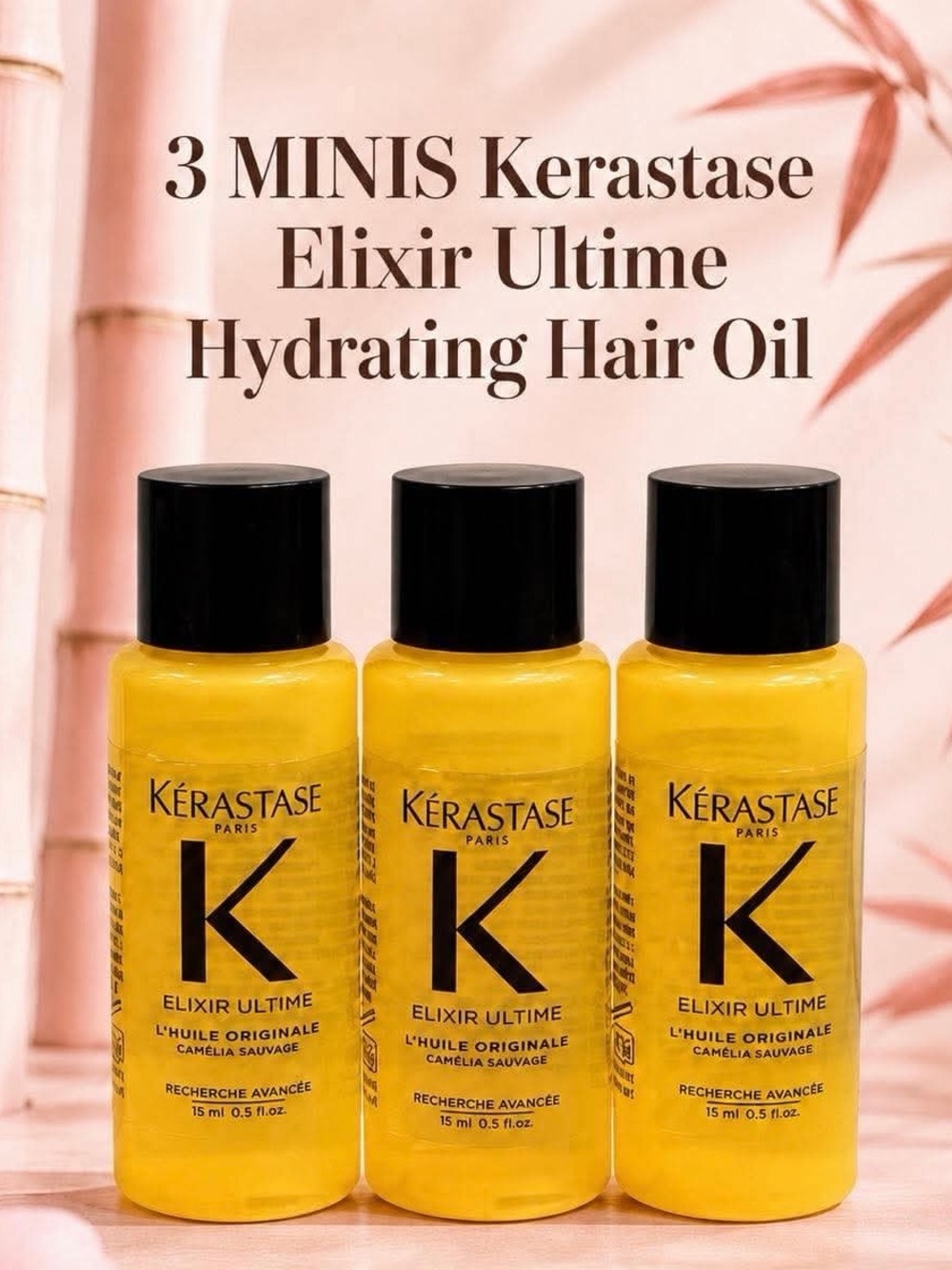 Kerastase Elixir Ultime Hydrating Hair Oil Minis - Yellow Bottles